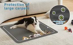 Літня охолодна підстилка для собак Derby Ice Silk Summer Pet Cooling Mat Dogs Smile 50х70 см - мініатюра 8