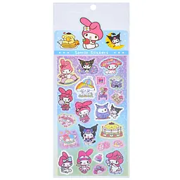 Декоративні наклейки "Sanrio Stickers" Bambi SZ240906-13 з блискітками