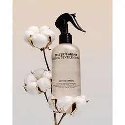 Спрей для дому Sister's Aroma Cotton Cotton парфумований 230 мл - мініатюра 4