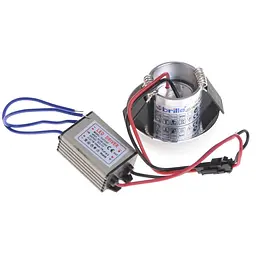 Світильник точковий Brille для ванної LED-114/1W CH WH L13-046 - мініатюра 2