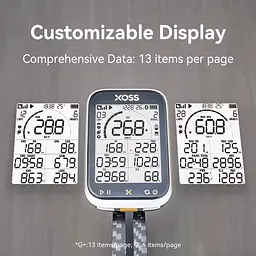 Велокомп'ютер XOSS G3+ gen3 GPS/ANT+ екран 2,8" 50 функцій - мініатюра 5