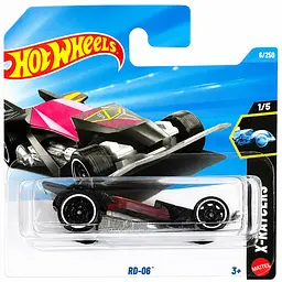 Базова машинка Hot Wheels X Raycers RD 06 чорно-рожева (5785) JJK66-N521