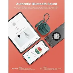 Бездротові навушники Omthing Airfree Pods EO005 зелені - мініатюра 3