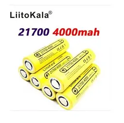 Акумулятор Liitokala 21700 Lii-40A 3.7 V 4000mAh в кейсі Оригінал - мініатюра 4