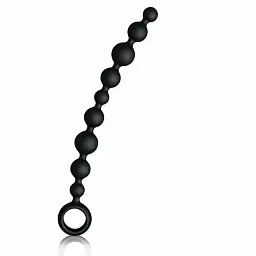 Анальний ланцюжок Joyballs Anal Wave Long 29.8 см (чорний)