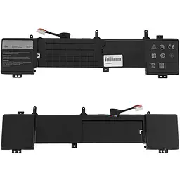 Акумулятор Dell 6JHDV (Alienware 17 R2, Alienware 17 R3, P43F) 14.8V 6000 mAh 92Wh Black