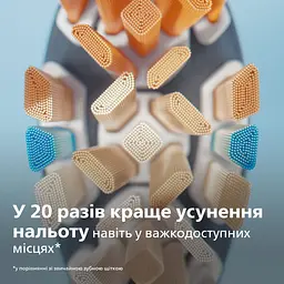 Насадки для зубної щітки Philips Sonicare A3 Premium All-in-One 4 шт. (HX9094/11) - мініатюра 2
