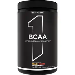 Амінокислота BCAA Rule 1 BCAA, 60 порцій - Манго-персик