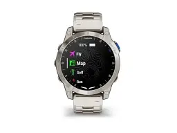 Смарт-годинник Garmin D2 Mach 1 Aviator Smartwatch with Vented Titanium Bracelet (010-02582-50/51) - мініатюра 5