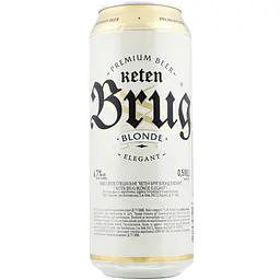 Пиво Keten Brug Blonde Elegant, світле, 6,7%, з/б, 0,5 л (890781)