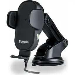 Універсальний автотримач Verbatim FWC-01 with Qi Fast Wireless Car Charger (49552) - мініатюра 3