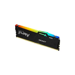 Модуль пам'яті для комп'ютера DDR5 16GB 5600 MHz Beast RGB AM5 Black Kingston Fury (ex.HyperX) (KF556C36BBEA-16) - мініатюра 2