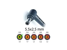 Блок живлення для Asus 19V 3.42A 65W (5.5x2.5) Square (Квадратний з вилкою) - мініатюра 2