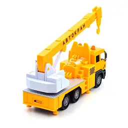 Автомодель TechnoDrive City service Автокран жовта (510253.270) - мініатюра 5