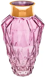 Ваза для квітів Ancient Glass Брюссель настільна Bona Ø15,5х25 см dec0009117