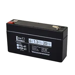 Акумулятор 6В 1.3 Ач для ДБЖ Full Energy FEP-61