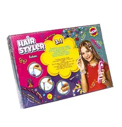 Набір для прикраси волосся та плетіння браслетів Hair Styler Бідер станок Куміхімо - мініатюра 2