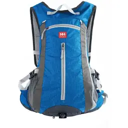 Рюкзак велосипедний Naturehike NH15C001-B з чохлом для шолома 15 л sky blue - мініатюра 2