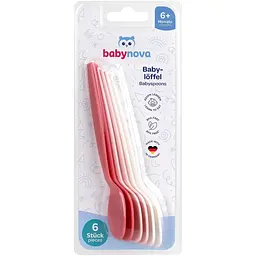 Набір ложок Baby-Nova для дівчинки 6 шт. (3965032)