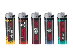 Запальничка NEON кишенькова одноразова LP-01 "Все буде Україна" var-3