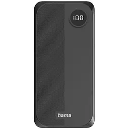 Универсальная мобильная батарея Hama 20000mAh 15W Black (00201755)