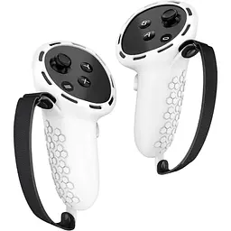 Чохол на контролери DK Silicone Controller Protective Case для Meta Quest 3/Quest 3S White [139307] - мініатюра 2