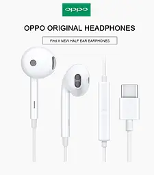 Навушники дротові OPPO MH135 Type-C white