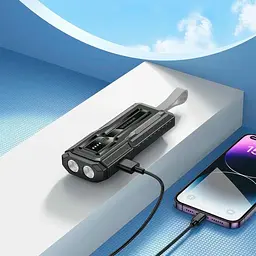 Зовнішній акумулятор Borofone BJ54 Graceful 10000mAh 22.5W Black [130210] - мініатюра 7