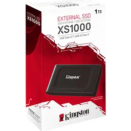 Зовнішній SSD накопичувач Kingston XS1000 1 TB [SXS1000/1000G] [100263] - мініатюра 3