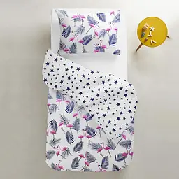Підліткова постільна білизна з простирадлом на резинці FLAMINGO COSAS (4822052036846) - мініатюра 2