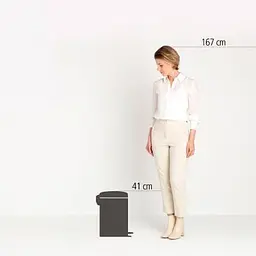 Бак для сміття Brabantia NewIcon з педаллю 12 л (149924) - мініатюра 5