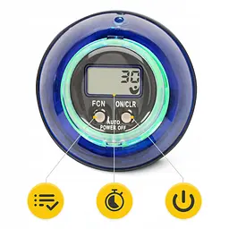 Тренажер для кисті та зап'ятстя 4FIZJO Power Ball гіроскопічний Blue/Yellow (P-5905973402224) - мініатюра 8