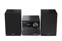 Мікросистема Sharp Micro Sound System Black (XL-B517D(BK)) - мініатюра 2