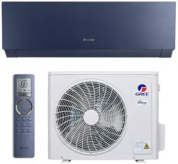 Кондиціонер до 70 м² Gree для дому з Wi-Fi Clivia Blue з енергоефективністю A++/A+++ GWH24AUDXF-K6DNA1A
