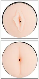 Мастурбатор подвійний You2Toys Double Masturbator, 20 см (тілесний) - мініатюра 7