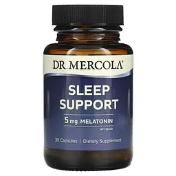 Підтримка сну, Sleep Support, 5 мг, 30 капсул Dr. Mercola vit0003363