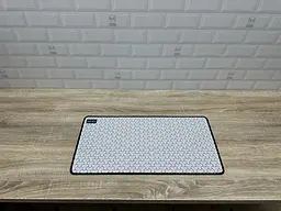 Великий килимок для мишки WorkPlaceShop PN Геометричний Чорний, 700 x 300 мм - мініатюра 3