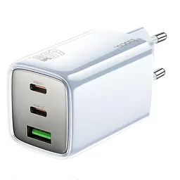 МЗП Hoco N49 Glorious PD65W (1USB-A/2C) Blue - мініатюра 2
