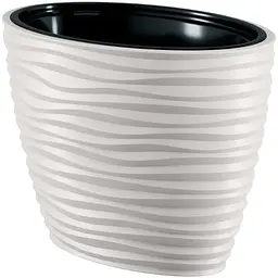 Горщик Form-Plastic Сахара-дюна еліпс-40 56 л білий (3115-011)