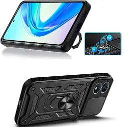 Чохол до мобільного телефона BeCover Military Honor X7b Black (710998) - мініатюра 3