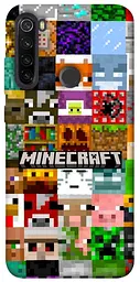 Чохол Demsky Minecraft collage для Xiaomi Redmi Note 8T
