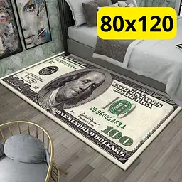 Стильний та зносостійкий килим для дому "100 доларів" 80х120 KT7001705