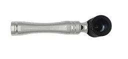 Трубка курильна металева граната HL-188 Silver Black (15658) - мініатюра 2