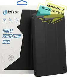 Чохол BeCover Tri Fold Soft TPU Silicone для Apple iPad Air 13" M2 2024 Чорний (711469) - мініатюра 6