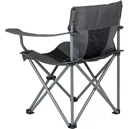 Крісло розкладне Bo-Camp Yukon Anthracite сіре з чорним (1204741) - мініатюра 5