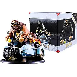 Діорама Q-Fig Max Гаррі і Хагрід на чарівному мотоциклі Harry Potter And Rubeus Hagrid 16.0 см НР 05.42