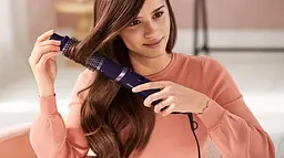 Фен-щітка Philips 3000 Series 800 Вт фіолетова (BHA305/00) - мініатюра 9