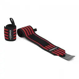 Бінти для зап'ястків Wrist Wraps Cornix XR-0195 Black/Red