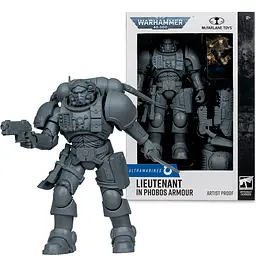 Фігурка Warhammer 40K Lieutenant in Phobos Armour - Ultramarines - Artist Proof 7in (Вархамер 40К) - мініатюра 4