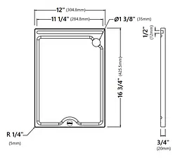 Дошка для нарізання Kraus KCBT-WS103BB - мініатюра 4